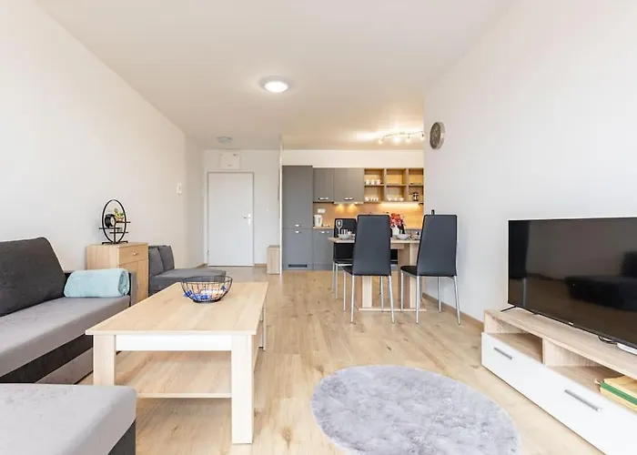 Apartament Flat 3 Sunny Haven Moderny 2i, Parking, Wifi *